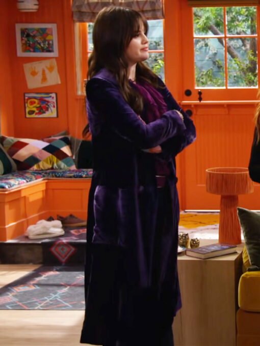 Alex Russo Wizards Beyond Waverly Place S01 Purple Coat