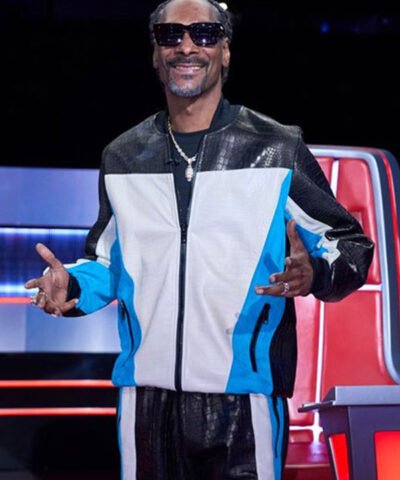 Snoop Dogg The Voice 2024 Bomber Leather Jacket