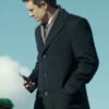 TV Series Black Doves 2024 Andrew Buchan Black Trench Coat