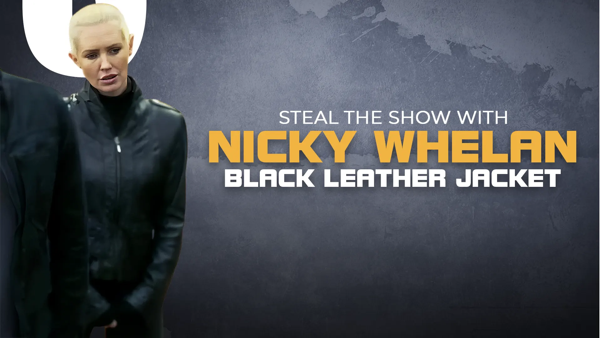 Steal the Show with Nicky Whelan Black Leather Jacket