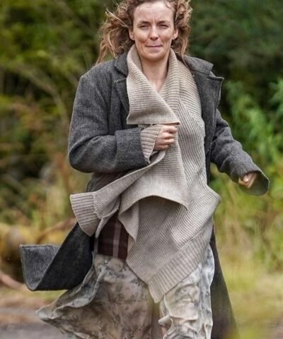 Jodie Comer 28 Years Later Grey Trench Coat