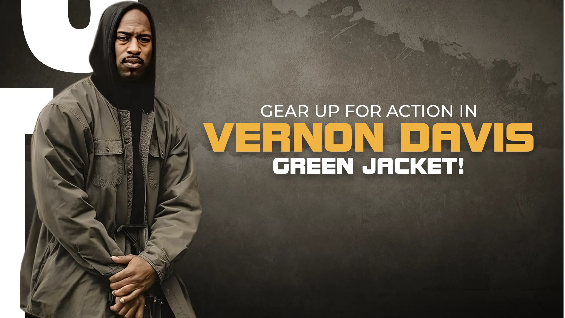 Gear Up for Action in Vernon Davis Green Jacket