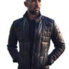 Andrew Tate Black Leather Jacket