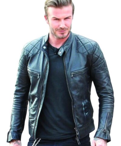 NYC David Beckham Leather Jacket