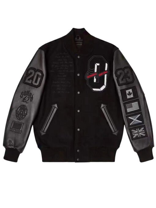 Drake OVO Letterman Jacket