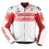 Ducati X Red And White Supreme Jacket