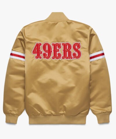 San Francisco 49ers Gold Jacket