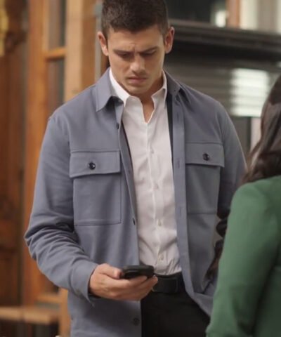 Laid TV Series 2024 Tommy Martinez Grey Cotton Jacket