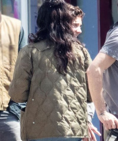 Morena Baccarin Greenland Migration Quilted Jacket