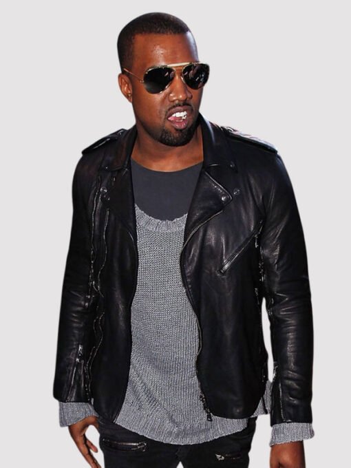 New York Fashion Week Kanye West Leather Jacket