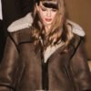 Taylor Swift Brown Aviator Jacket