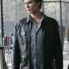 The Vampire Diaries Damon Salvatore Leather Jacket