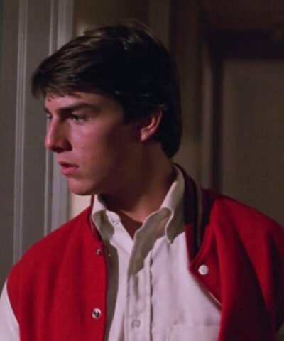 Tom Cruise Risky Business Varsity Jacket