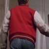 Tom Cruise Risky Business Red Varsity Jacket