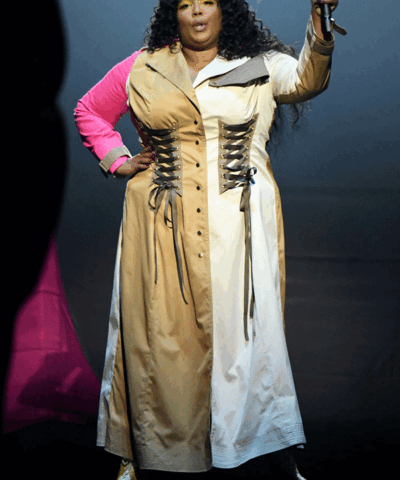 American Rapper and Singer Lizzo Coat