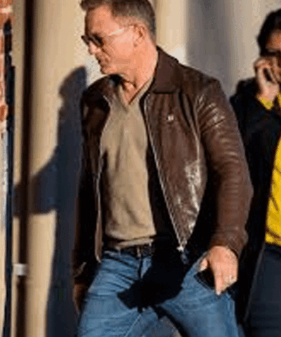 Daniel Craig Skyfall James Bond Leather Jacket