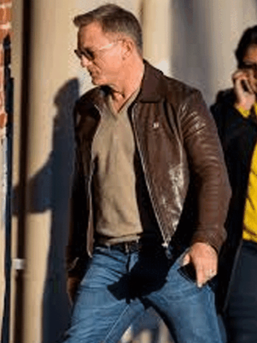 Daniel Craig Skyfall James Bond Leather Jacket