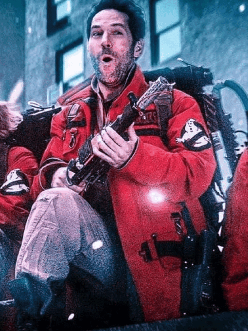 Paul Rudd Ghostbusters Frozen Empire Jacket