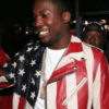 Meek Mill USA Flag Jacket