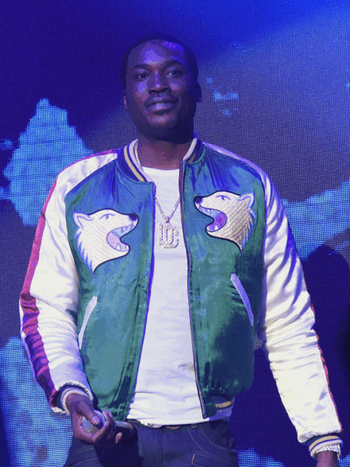 Meek Mill Varsity Bomber Jacket