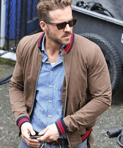 Street Style Ryan Reynolds Jacket