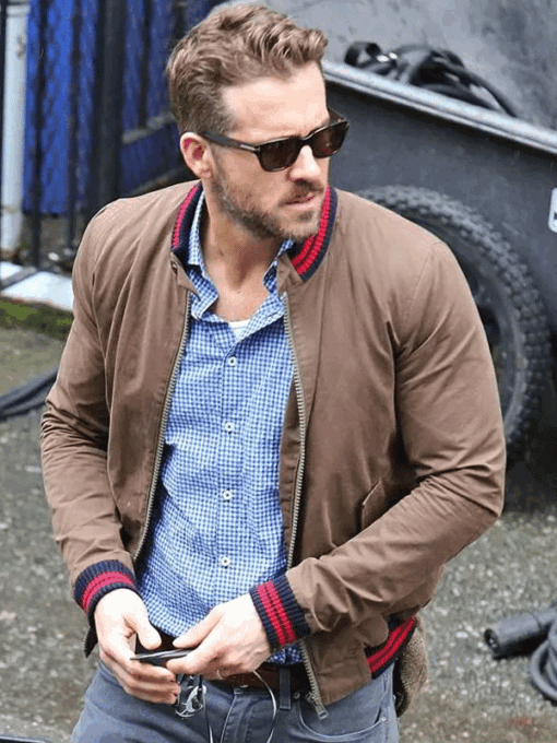 Street Style Ryan Reynolds Jacket