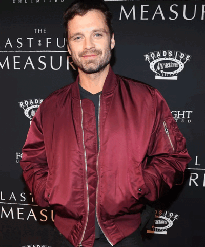 Sebastian Stan The Last Full Measure Bomber Jacket