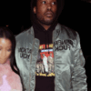 Meek Mill The Keys Satin Bomber Jacket