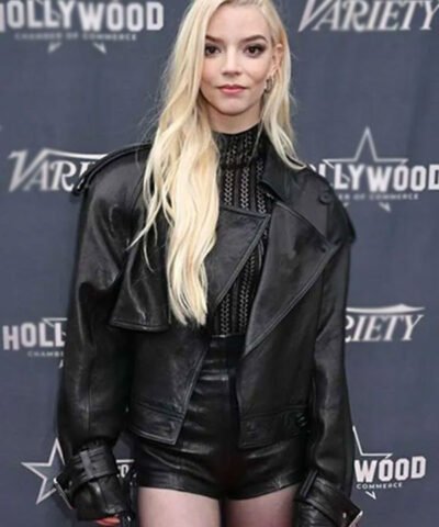 Furiosa A Mad Max Saga Anya Taylor-Joy Black Biker Jacket