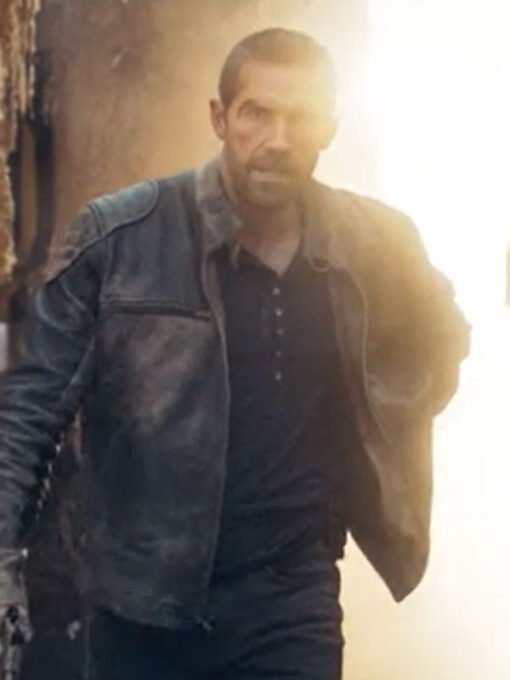 Scott Adkins Day Of Reckoning Leather Jacket