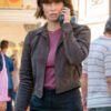 FBI International Heida Reed Brown Jacket