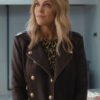 Hacks S03 Kaitlin Olson Black Biker Jacket