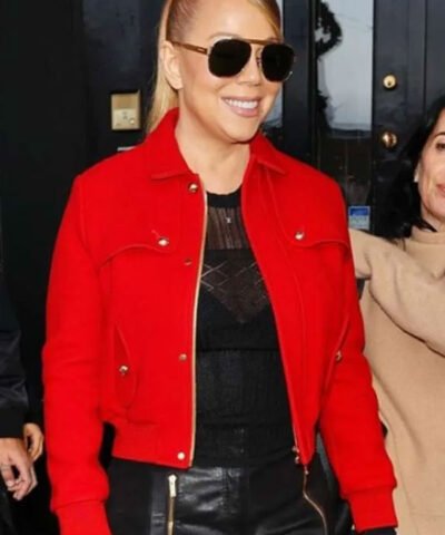 Street Style Mariah Carey Jacket