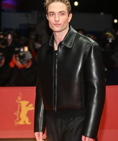 Robert Pattinson Mickey 17 Leather Jacket