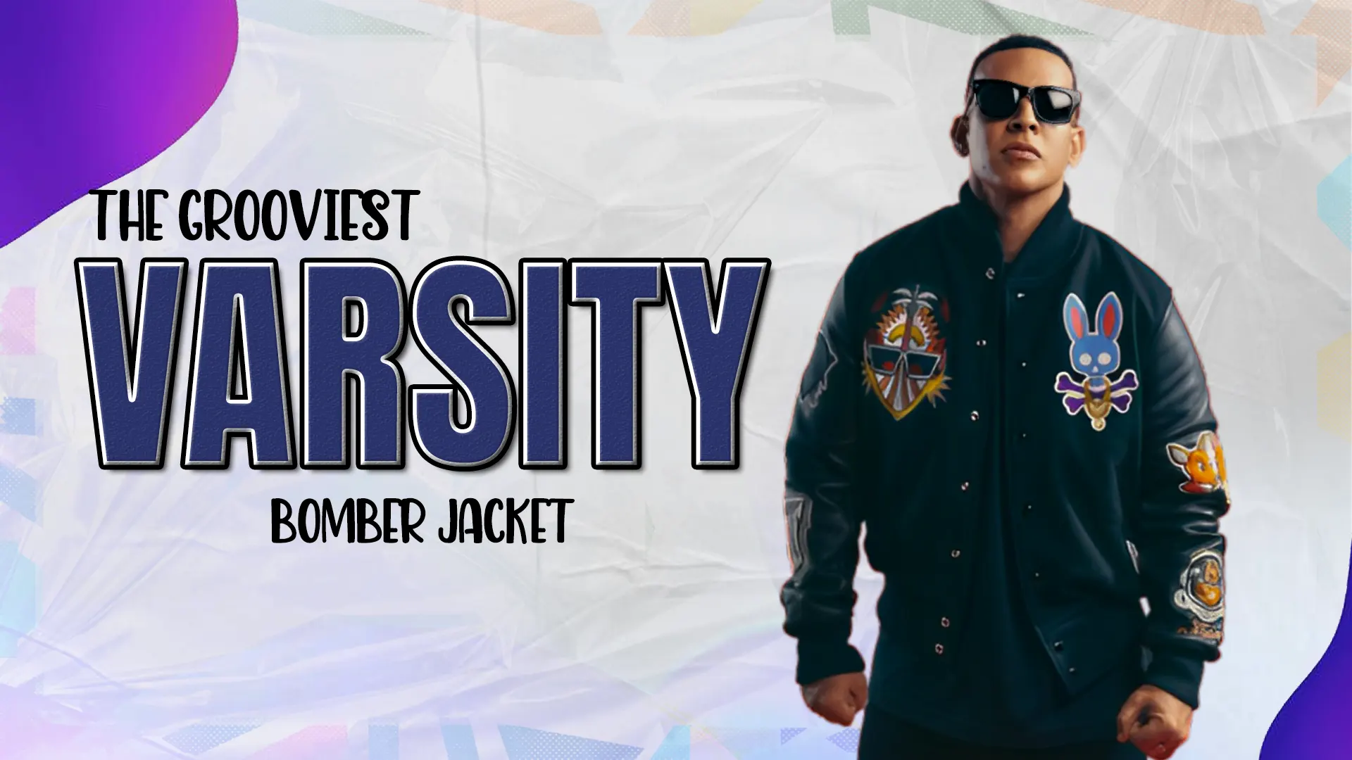 The Grooviest Varsity Bomber Jacket 