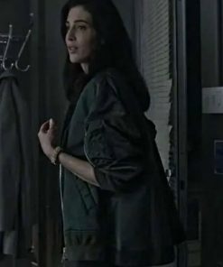 TV Series The Sandman Razane Jammal Green Jacket