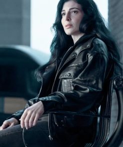 The Sandman 2025 Lyta Hall Black Leather Jacket