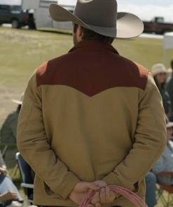TV-Series Heartland Spencer Lord Brown Suede Leather Jacket